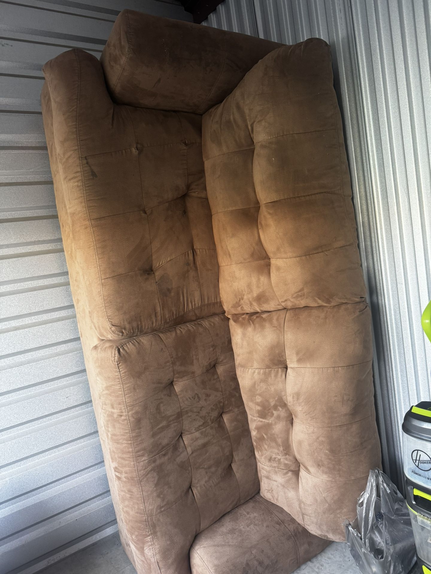 Silky Brown Couch