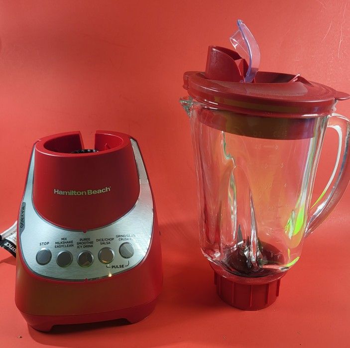 Hamilton Beach Wave Action Blender 12 Function Blender - Red