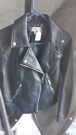 Leather jacket size medium