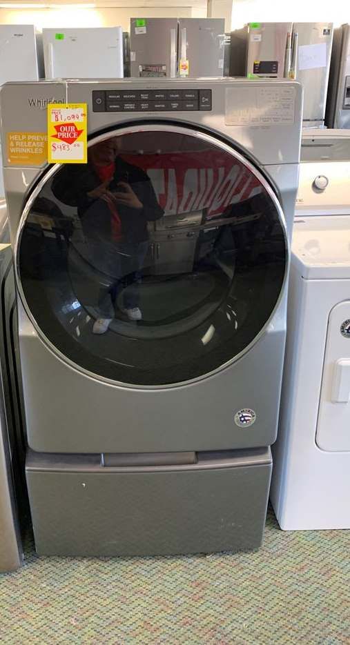 BRAND NEW WHIRLPOOL WED6620HC ELECTRIC DRYER D72RS