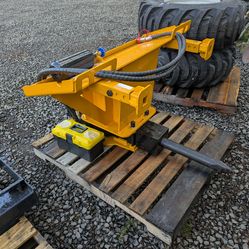 Skid Steer Concrete Breaker