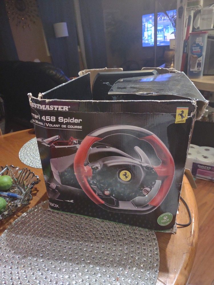 Thrust Master Ferrari Well And Pedal