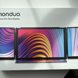 Mondo - Portable 16 Inch Duo Monitor Extension. Perfect For Working On The Go