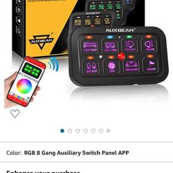 Have An Auxbeam 8 Gang. With Bluetooth. Brand New In Box.
