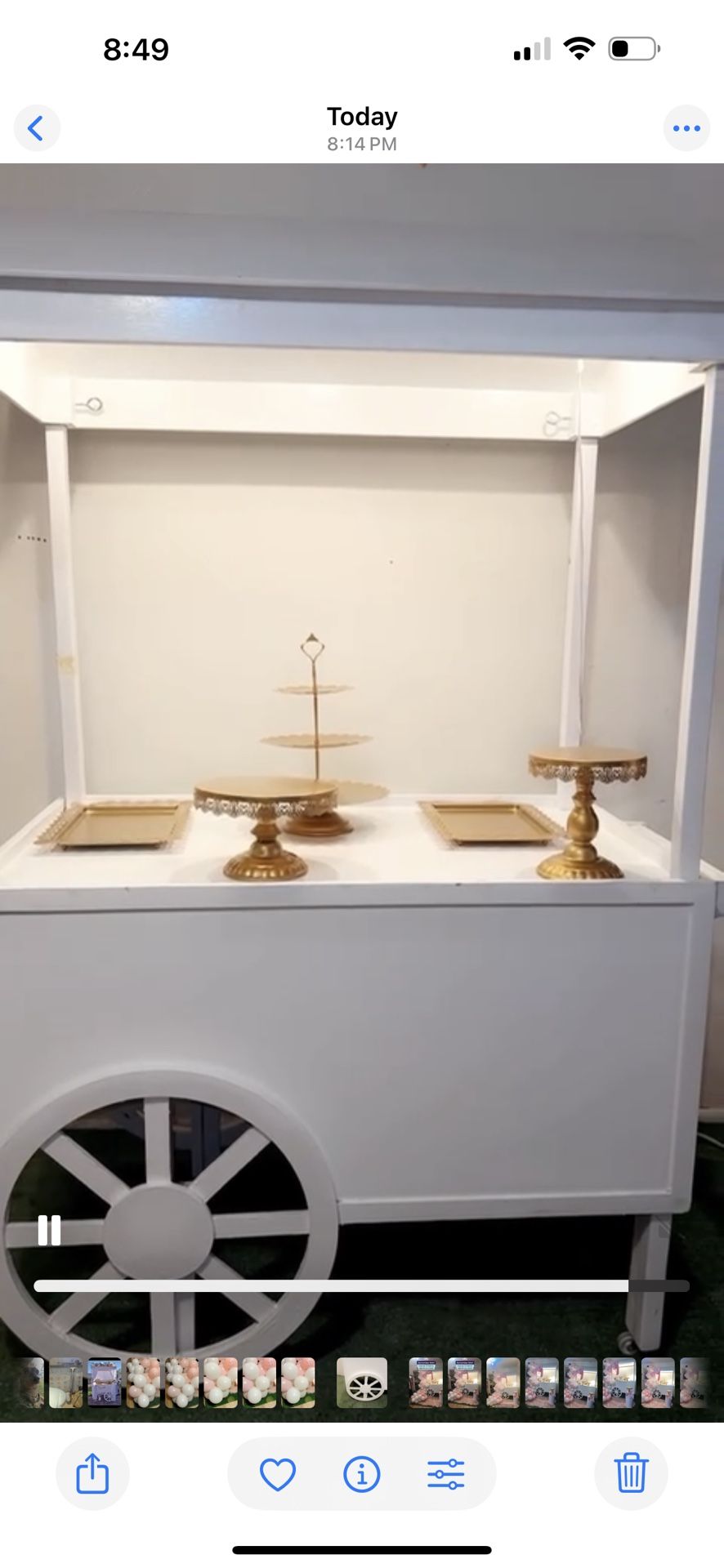 Snack Cart And Any Occasion You Have In Mind 