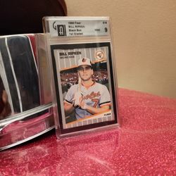 Bill Ripken 1989 Fleer 616 Error FF Card Mint 9 Graded