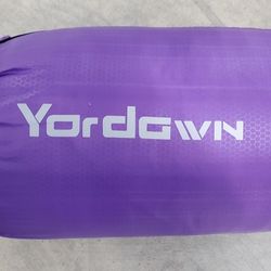Purple Sleeping  Bag / Self Inflating Mat 