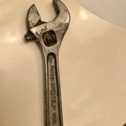 *MADE IN USA* Crestoloy Vintage Crescent Wrench 6in 