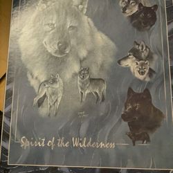 Spirit Of The Wilderness Wolf Ornaments