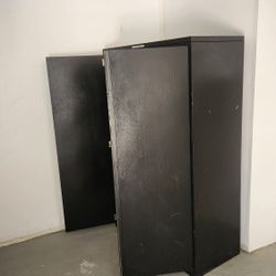 Sheet Metal Storage Cabinet Blk