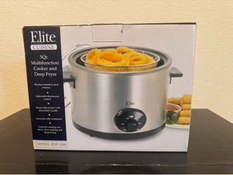 Brand New Rice Cooker/ Slow Cooker/ Deep Fryer - 5 quarts