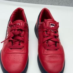 Fila Original Fitness Red Navy Sneakers 6.5 EU 39 Unisex