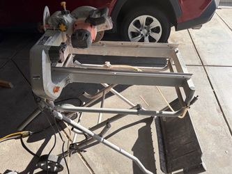 Ridgid Wet Tile Saw with Stand $100 cash