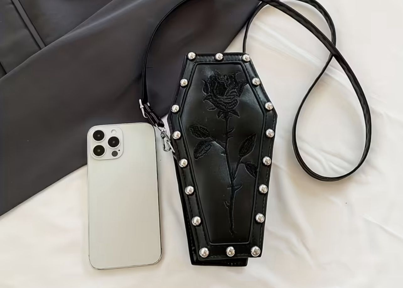 Coffin Shape Cross Body Bag 