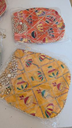 Gorgeous Indian Potli Bags / Party Favors ( Sets available)