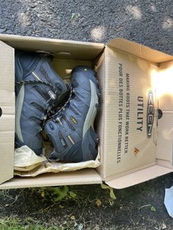 Keen Steel Toe Work Boots-womens