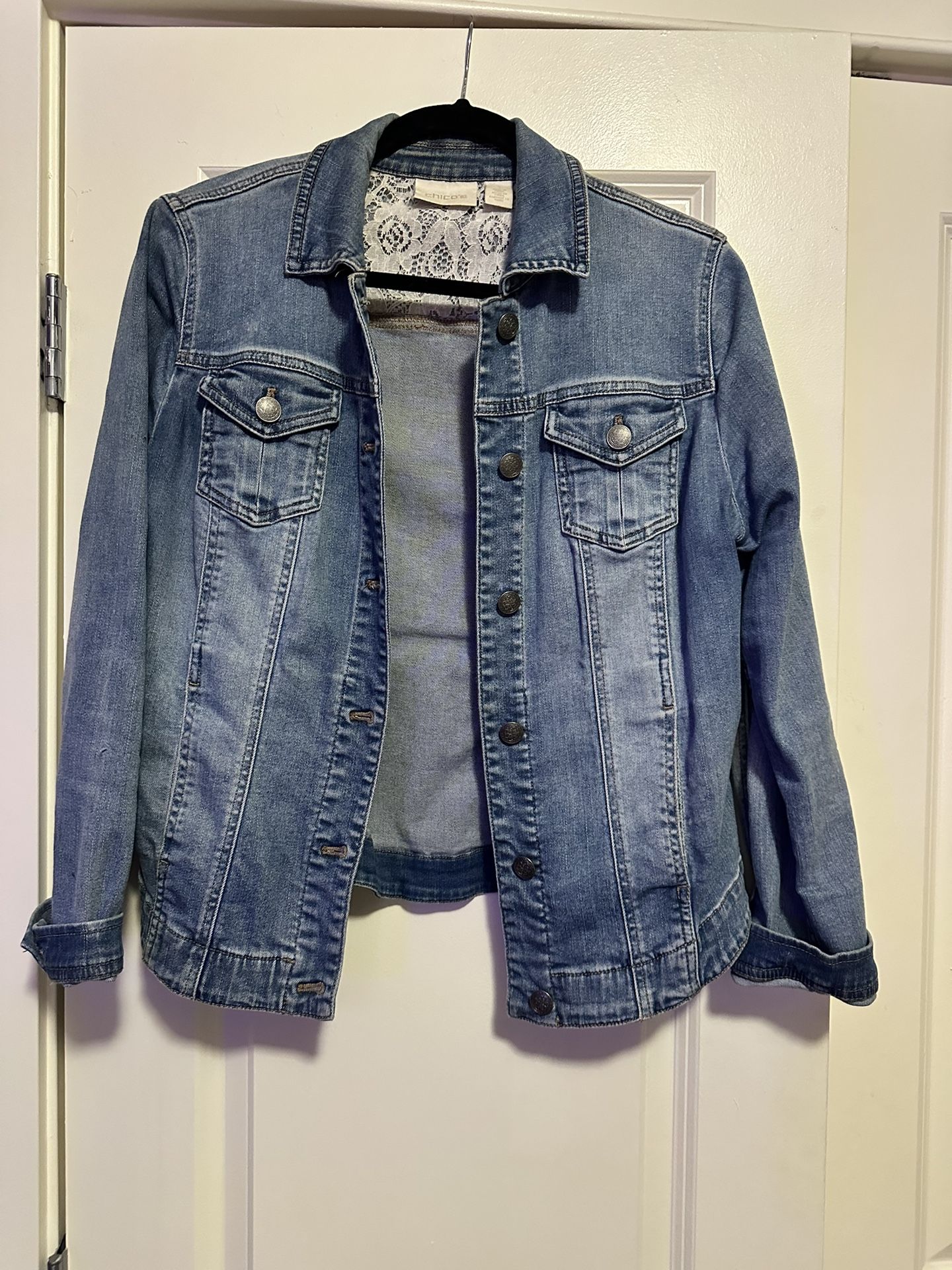 Chicos Jean jacket