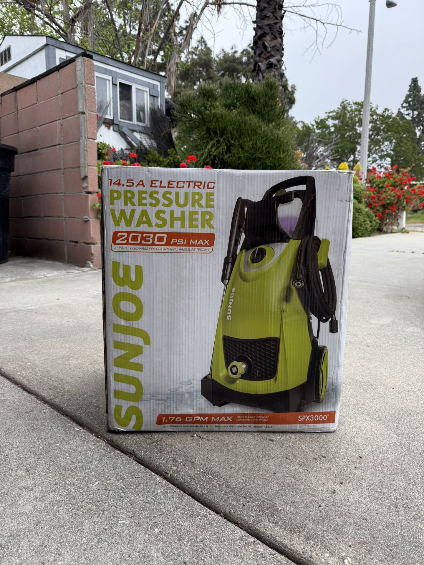 SunJoe Pressure Washer