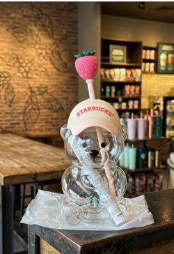Pink Bear cup,