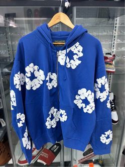 Royal Blue Denim Tears Hoodie