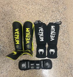 VENUM SHIN GUARDS & SANABUL GLOVES