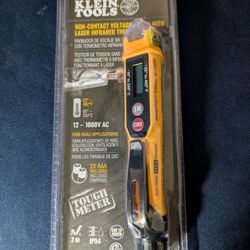Klein Tools Non-contact Voltage Tester With Laser Infrared Thermostat 