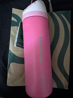 pink owala x starbucks