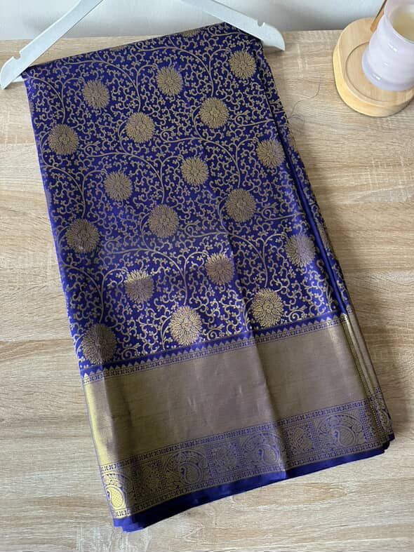Blue Saree