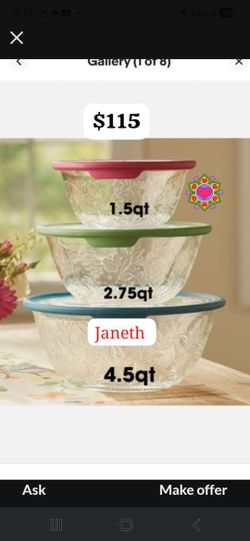 Recipientes De Princess House 