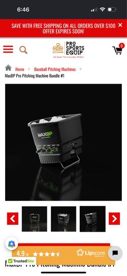 Max BP pitching machine brand new