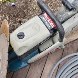 16 Inch Makita 50/50 Gas Powered Hot Saw/with Quick Connection Water Hose Attachment/3 Blades /3/8"×50' High Pressure Hose For Sale