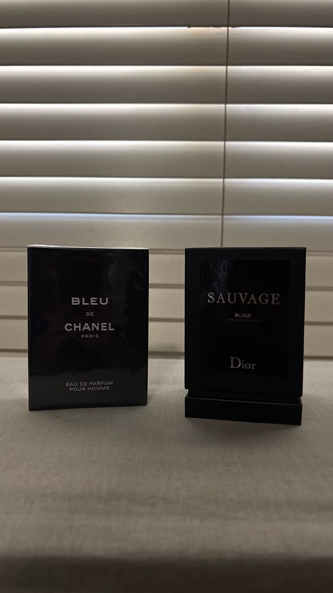 Dior Sauvage Elixer Cologne / Bleu De Chanel Paris Cologne