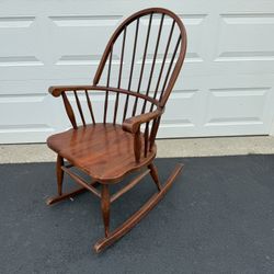 Vintage Windsor Rocking Chair