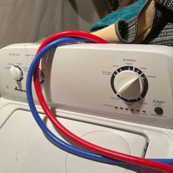 Amana Brand Washing Machine, White Color