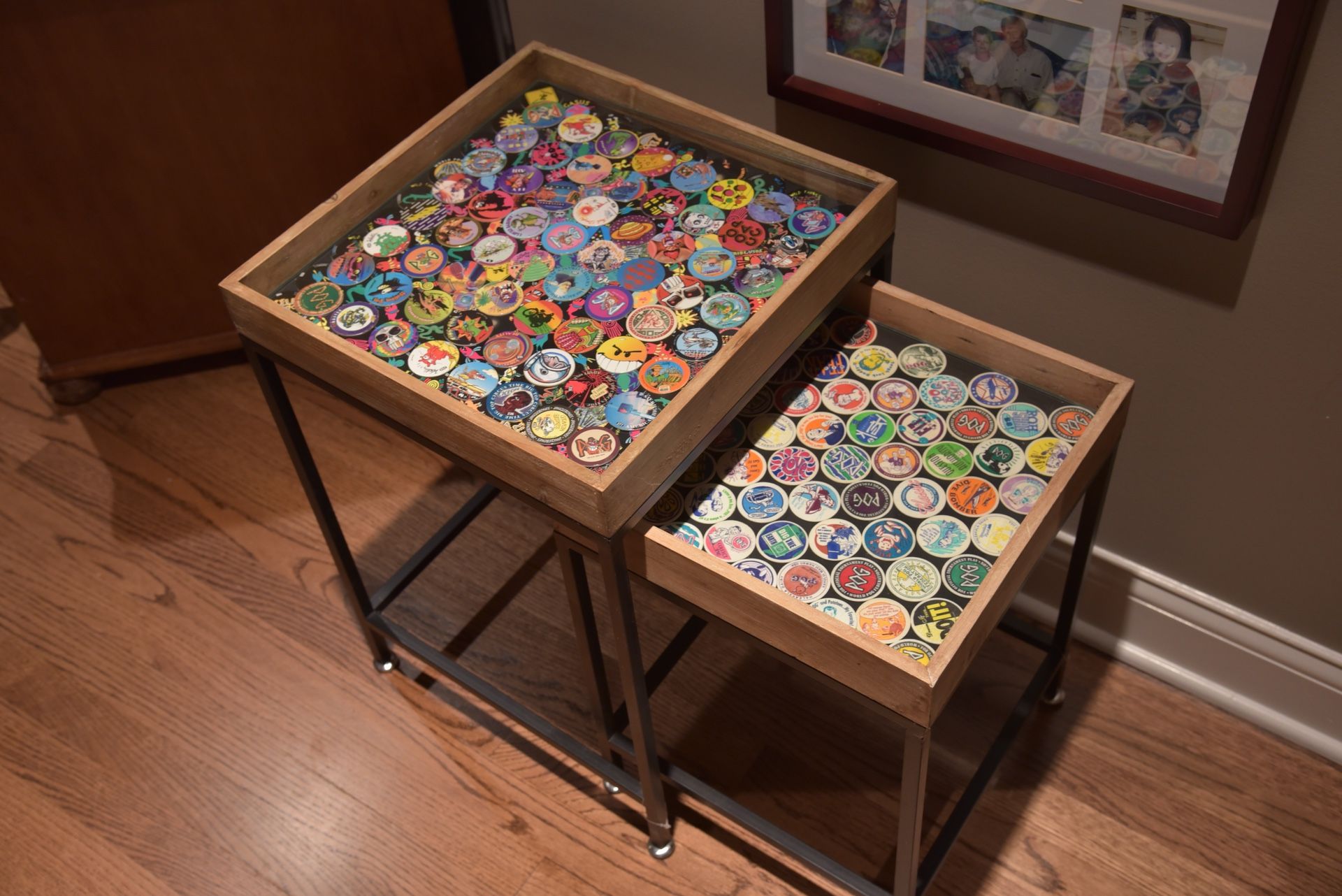 Retro 90s POG table set - 90’s Memorabilia