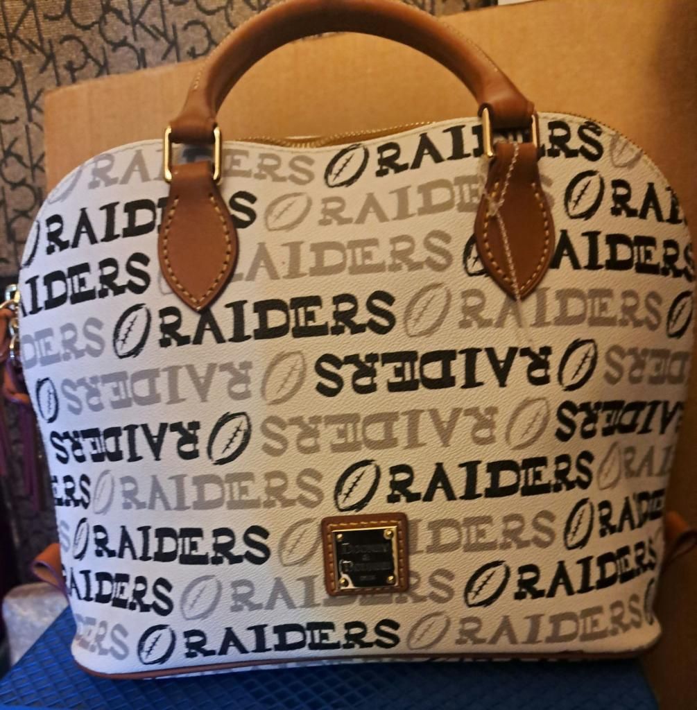 Raiders Tote Bag From Dooney  & Bourke