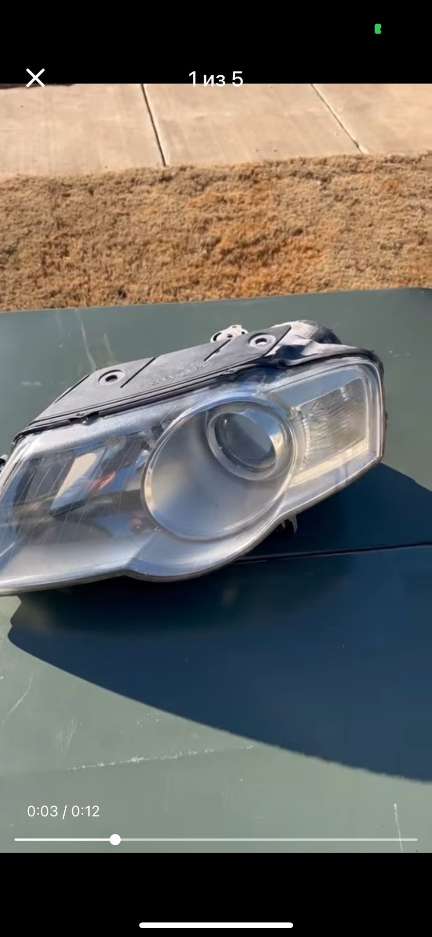 2006 - 2010 Volkswagen Passat Driver LH Left Halogen OEM Headlight