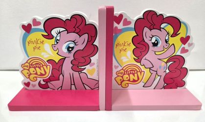 My Little Pony Pinkie Pie Wooden Book Ends!
