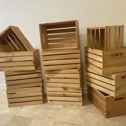 Wood Crates 