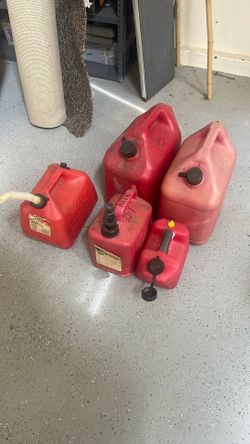 Free Gasoline Containers