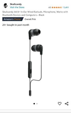 Skullcandy Ink'd Plus Headphones 