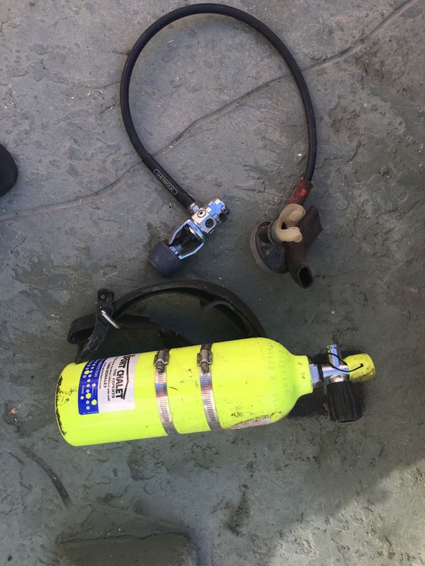 Scuba diving tank with mouth piece for Sale in San Diego, CA OfferUp