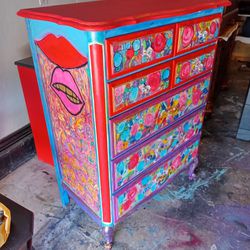 Tall Dresser Chest Of drawers 