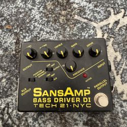 Tech 21 SansAmp Bass Driver  DI