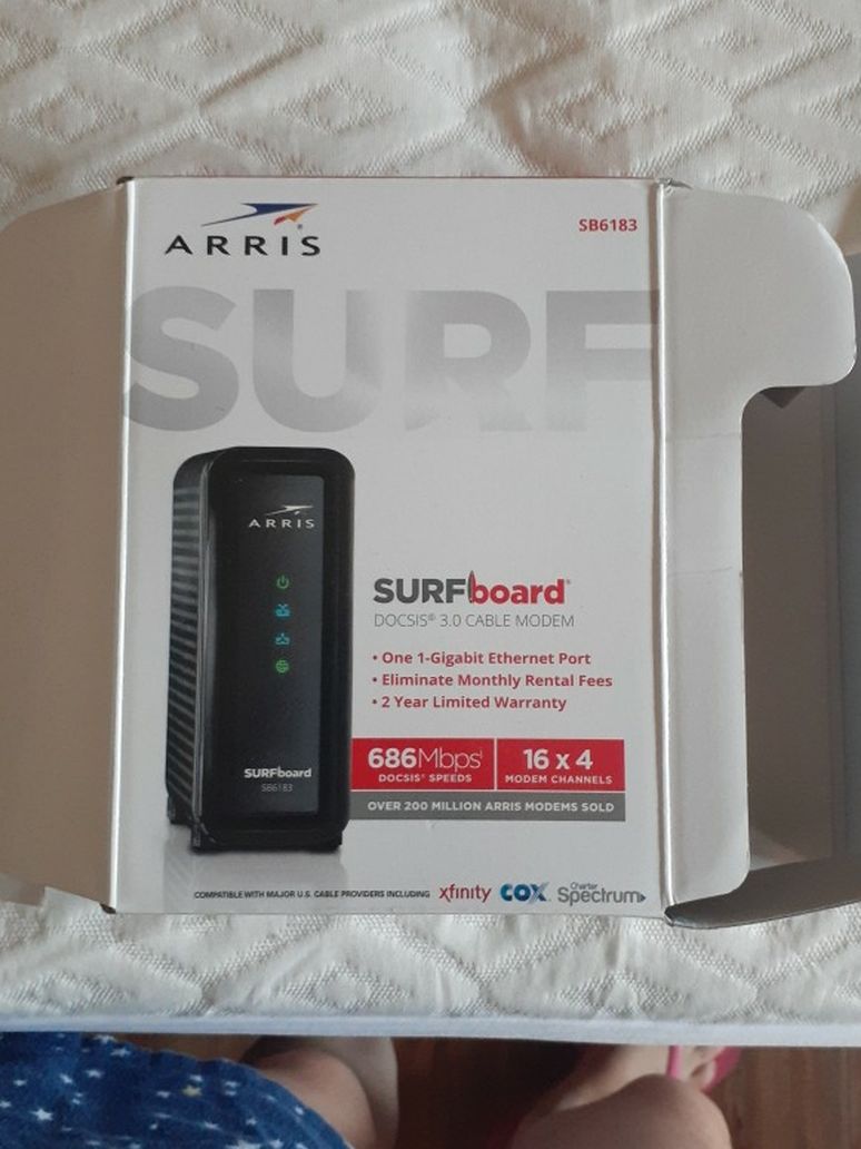 Arris Surfboard Modem Like New SB6183