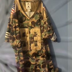 Bape football jersey