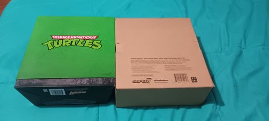 Super 7 Tmnt Raphael And Samurai Leonardo 