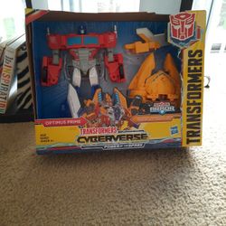 Transformers Optimus Prime Cyberverse