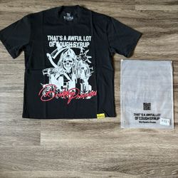 Broken Promises x That's A Awful Lot Of Cough Syrup Ghetto Bird Black T-Shirt ❤️‍🩹