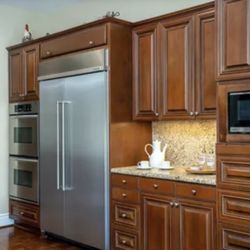 42 in. 25.5 cu. ft. Countertop Depth Side-by-Side Refrigerator in Stainless Steel with PrintShield Finish